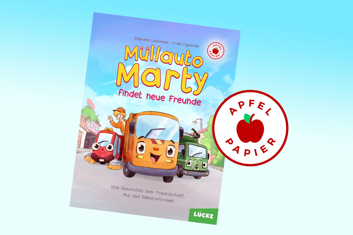 Das nachhaltige Kinderbuch aus Apfelpapier! 